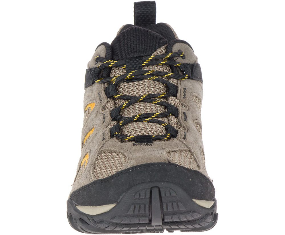 Buty Trekkingowe Merrell Męskie Szare - Yokota 2 Wide Width - 026451-FMX